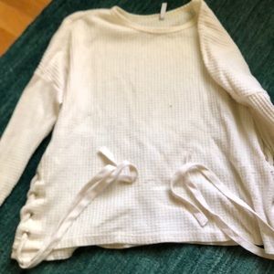 White light sweater